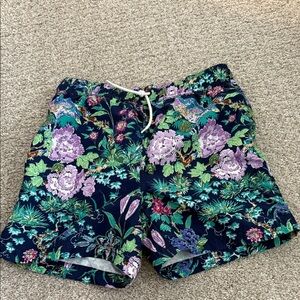 Cat & Jack Blue Floral Shorts